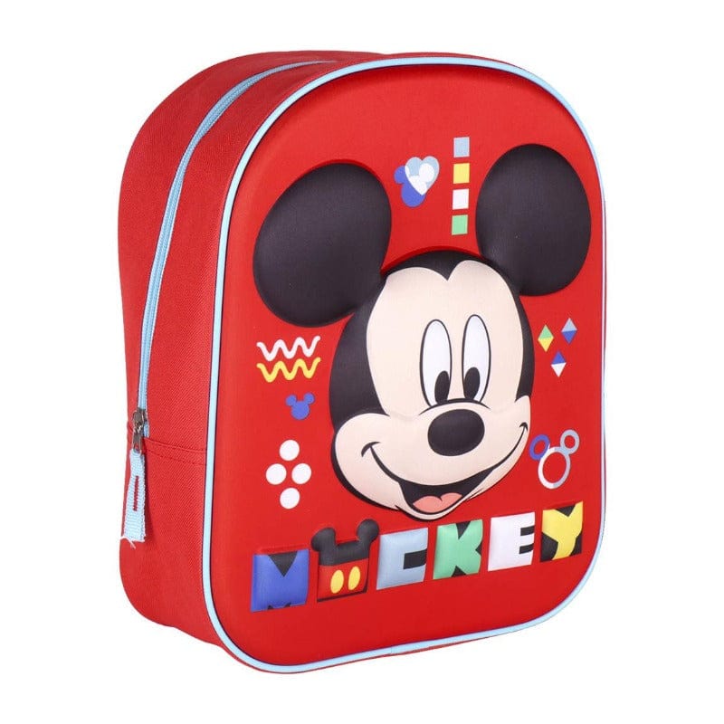 Zaino Zaino Asilo Topolino, Zainetto Mickey Mouse Zaino Topolino scuola Elementare 