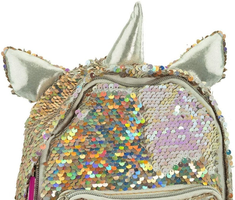 Zaino Girabrilla Unicorno, Zainetto con Paillettes - The Toys Store