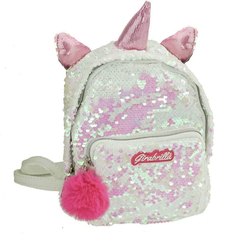 Make Up Bambini Zaino Girabrilla Unicorno, Zainetto con Paillettes