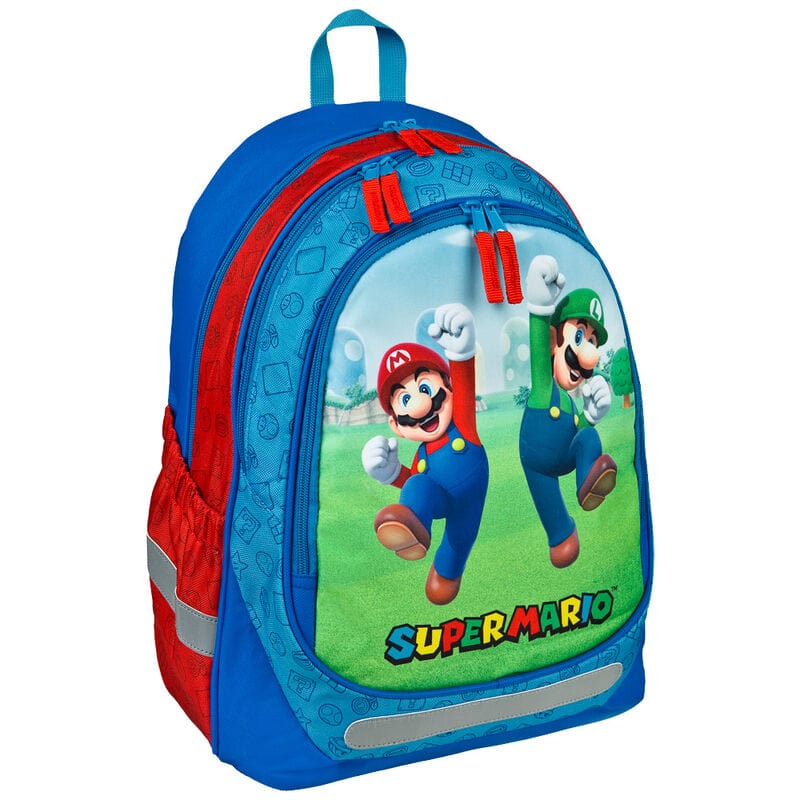 Zaino Super Mario 2022 ideale per la Scuola Elementare da 43cm – The Toys  Store