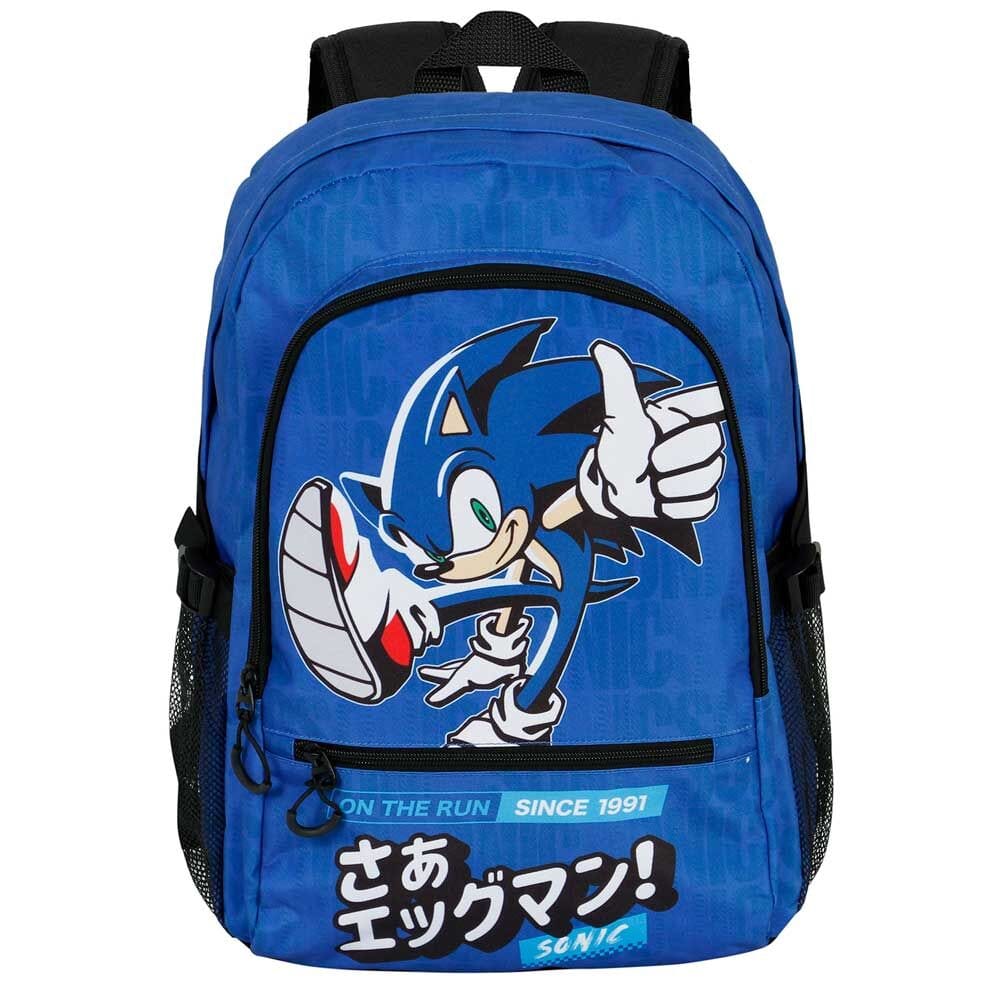 Zaini Zaino Sonic 44cm Scuola Elementare